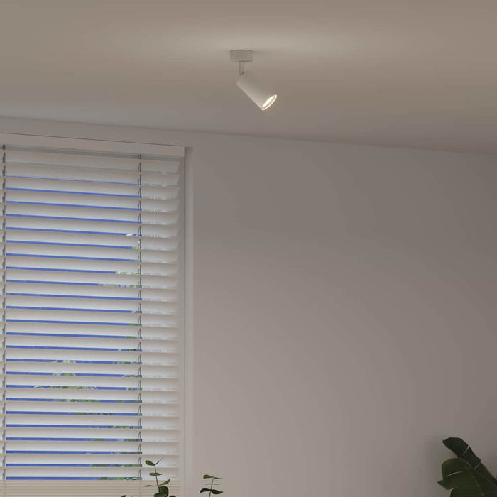 Spot de tavan cu lumina reflectoarelor Alb 6 x 6 x 16 cm Metal - WALTI WALTI