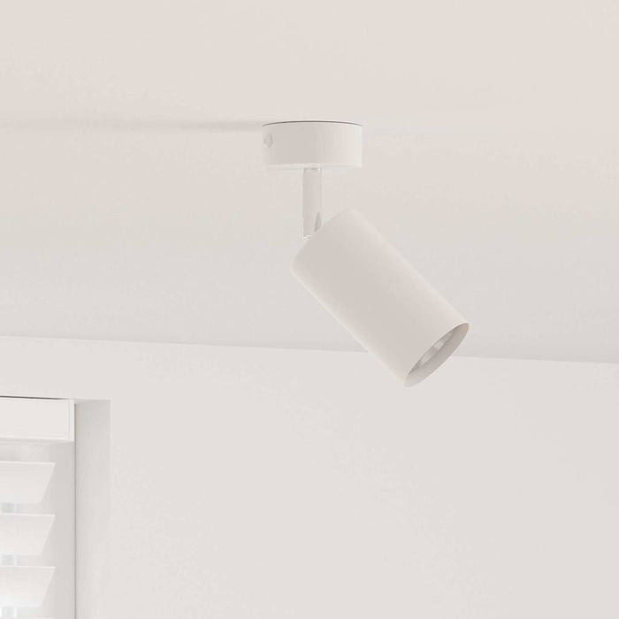 Spot de tavan cu lumina reflectoarelor Alb 6 x 6 x 16 cm Metal - WALTI WALTI