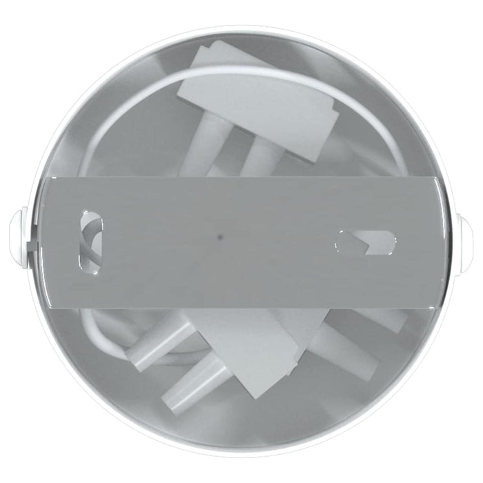 Spot de tavan cu lumina reflectoarelor Alb 6 x 6 x 16 cm Metal - WALTI WALTI