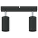 Spot de tavan Negru 26 x 6 x 16 cm Metal - WALTI WALTI