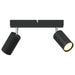 Spot de tavan Negru 26 x 6 x 16 cm Metal - WALTI WALTI