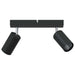 Spot de tavan Negru 26 x 6 x 16 cm Metal - WALTI WALTI