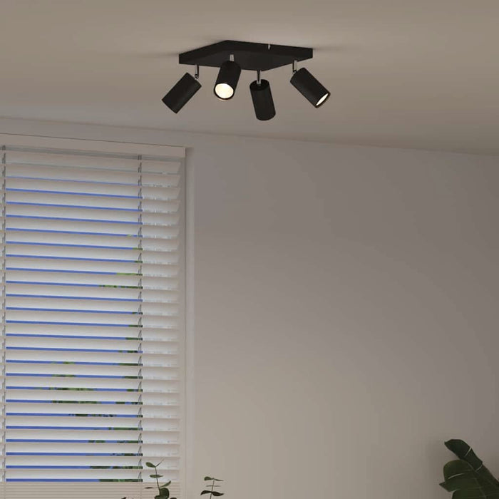 Spot de tavan Negru 26 x 26 x 16 cm Metal - WALTI WALTI
