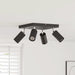 Spot de tavan Negru 26 x 26 x 16 cm Metal - WALTI WALTI