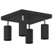 Spot de tavan Negru 26 x 26 x 16 cm Metal - WALTI WALTI