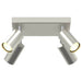 Spot de tavan Nichel 26 x 26 x 16 cm Metal - WALTI WALTI