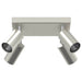 Spot de tavan Nichel 26 x 26 x 16 cm Metal - WALTI WALTI