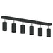 Spot de tavan Negru 73 x 5,5 x 16,5 cm Metal - WALTI WALTI