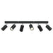 Spot de tavan Negru 73 x 5,5 x 16,5 cm Metal - WALTI WALTI
