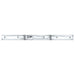 Spot de tavan cu lumina reflectoarelor Alb 73 x 6 x 16 cm Metal - WALTI WALTI