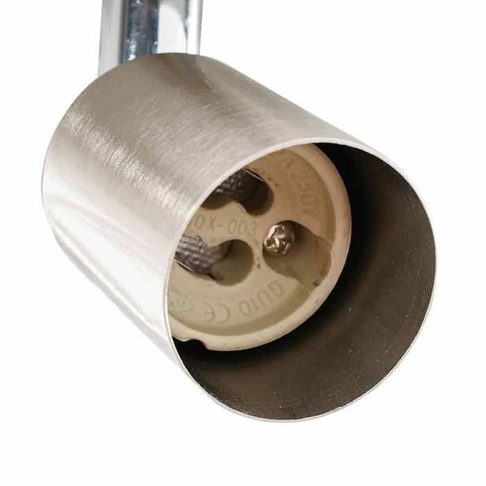 Spot de tavan cu lumina reflectoarelor Nichel 12 x 8 cm Oțel - WALTI WALTI