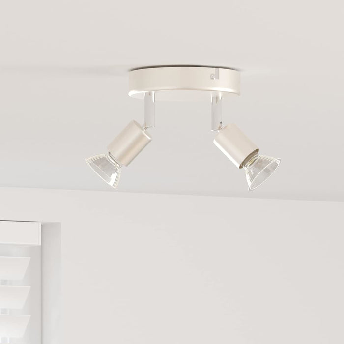 Spot de tavan cu lumina reflectoarelor Nichel 12 x 8 cm Oțel - WALTI WALTI
