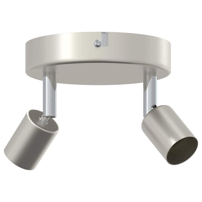 Spot de tavan cu lumina reflectoarelor Nichel 12 x 8 cm Oțel - WALTI WALTI