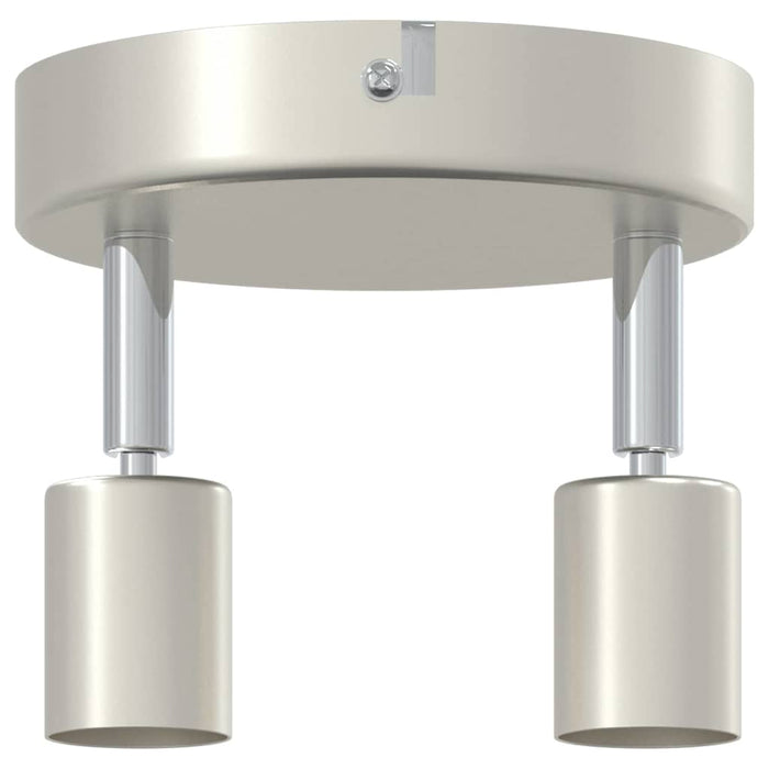 Spot de tavan cu lumina reflectoarelor Nichel 12 x 8 cm Oțel - WALTI WALTI