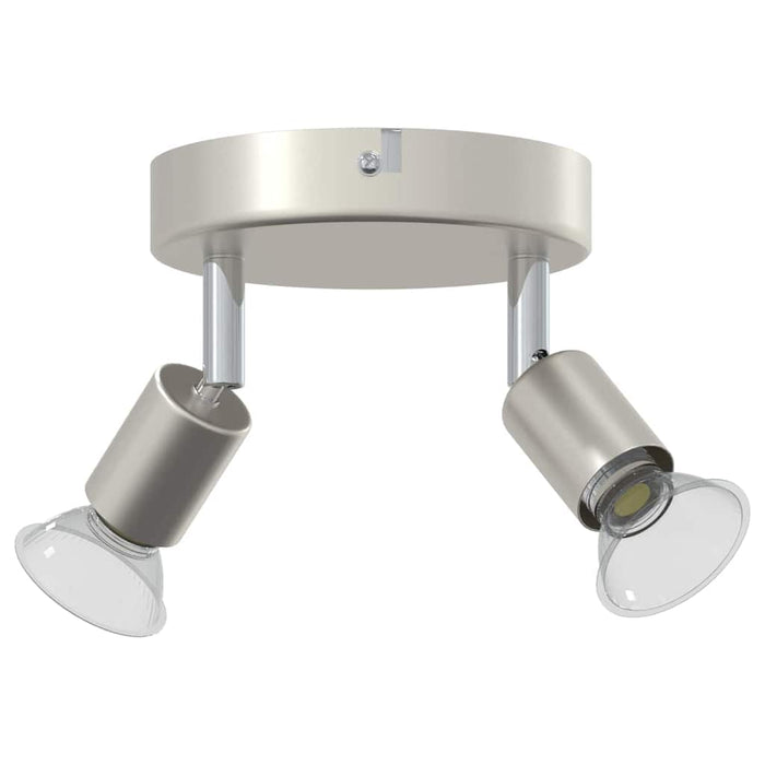 Spot de tavan cu lumina reflectoarelor Nichel 12 x 8 cm Oțel - WALTI WALTI