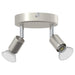 Spot de tavan cu lumina reflectoarelor Nichel 12 x 8 cm Oțel - WALTI WALTI