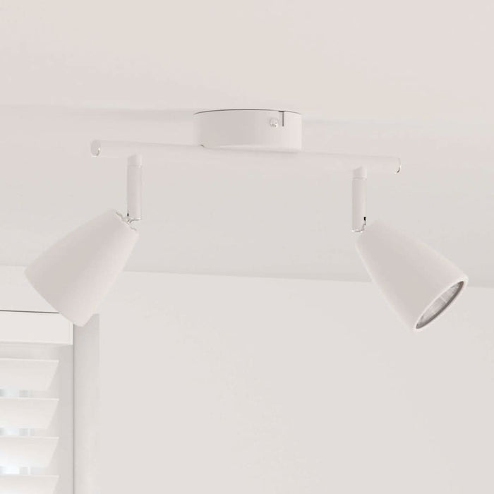 Spot de tavan Alb 25.5 x 8 x 16 cm Metal - WALTI WALTI