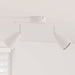 Spot de tavan Alb 25.5 x 8 x 16 cm Metal - WALTI WALTI