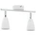 Spot de tavan Alb 25.5 x 8 x 16 cm Metal - WALTI WALTI