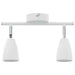 Spot de tavan Alb 25.5 x 8 x 16 cm Metal - WALTI WALTI