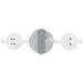Spot de tavan Alb 25.5 x 8 x 16 cm Metal - WALTI WALTI