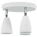 Spot de tavan Alb 19 x 19 x 14,5 cm Metal - WALTI WALTI