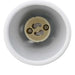 Spot de tavan Alb 25.5 x 8 x 16 cm Metal - WALTI WALTI