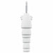 Spot de tavan Alb 25.5 x 8 x 16 cm Metal - WALTI WALTI