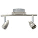 Spot de tavan Nichel 27 x 10 x 12 cm Metal - WALTI WALTI