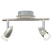 Spot de tavan Nichel 27 x 10 x 12 cm Metal - WALTI WALTI