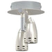 Spot de tavan Nichel 27 x 10 x 12 cm Metal - WALTI WALTI