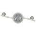Spot de tavan Nichel 36,5 x 10 x 12,5 cm Metal - WALTI WALTI