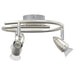 Spot de tavan Nichel 27 x 10 x 12 cm Metal - WALTI WALTI