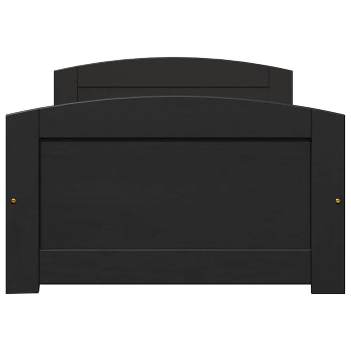 Pat de zi cu 2 sertare fără saltea „IRUN” Negru 90x200 cm - WALTI WALTI