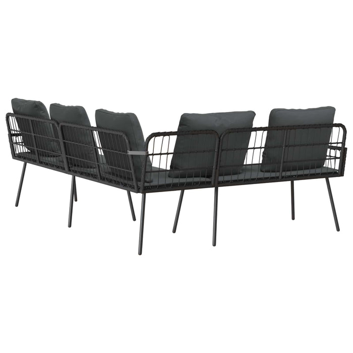 Canapea cu pernă Gri 61.5 x 123 x 82cm Metal - WALTI WALTI