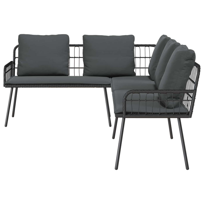 Canapea cu pernă Gri 61.5 x 123 x 82cm Metal - WALTI WALTI