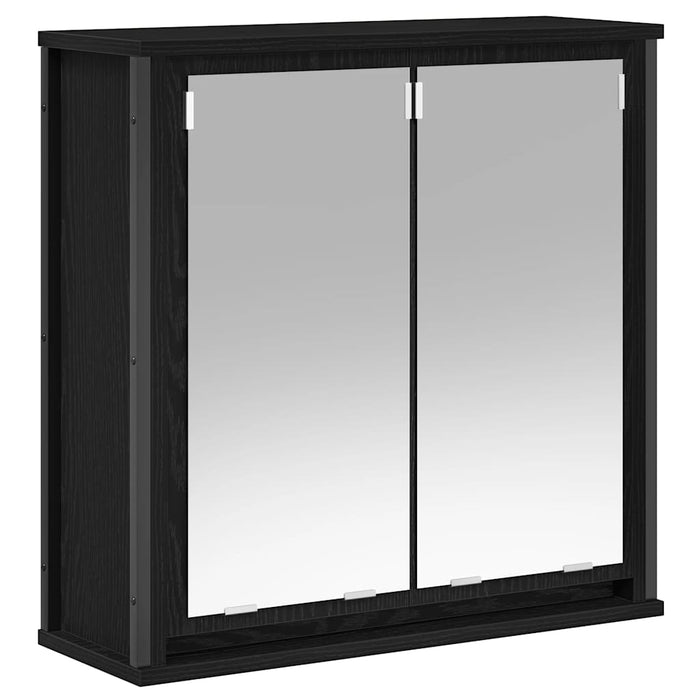 Set de mobilier de baie din 2 piese din lemn de stejar negru - WALTI WALTI