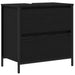 Set de mobilier pentru baie 5 pcs Negru 76.5 x 35 x 95 cm - WALTI WALTI