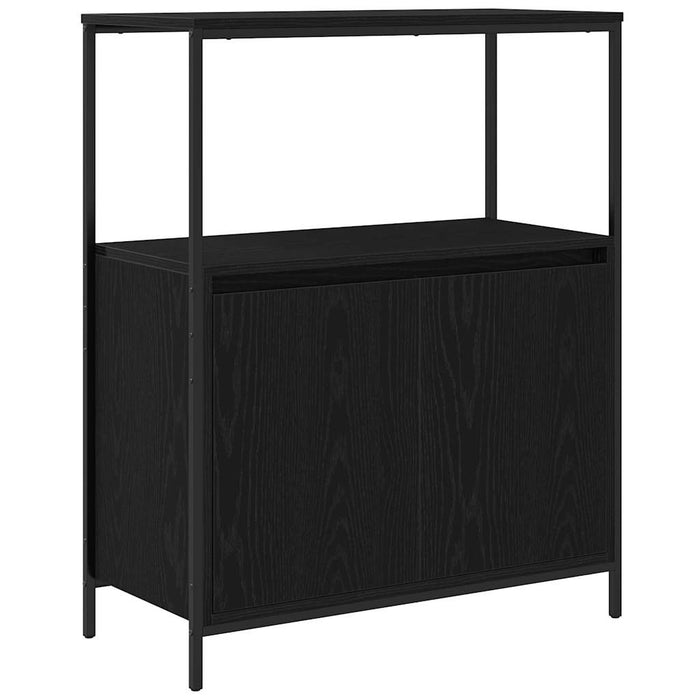 Set de mobilier pentru baie 5 pcs Negru 76.5 x 35 x 95 cm - WALTI WALTI