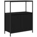 Set de mobilier pentru baie 5 pcs Negru 76.5 x 35 x 95 cm - WALTI WALTI