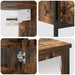 Set mobilier de baie, 2 piese, stejar fumuriu, lemn prelucrat - WALTI WALTI