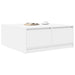Masuta de cafea cu sertare alb 100x100x40 cm - WALTI WALTI