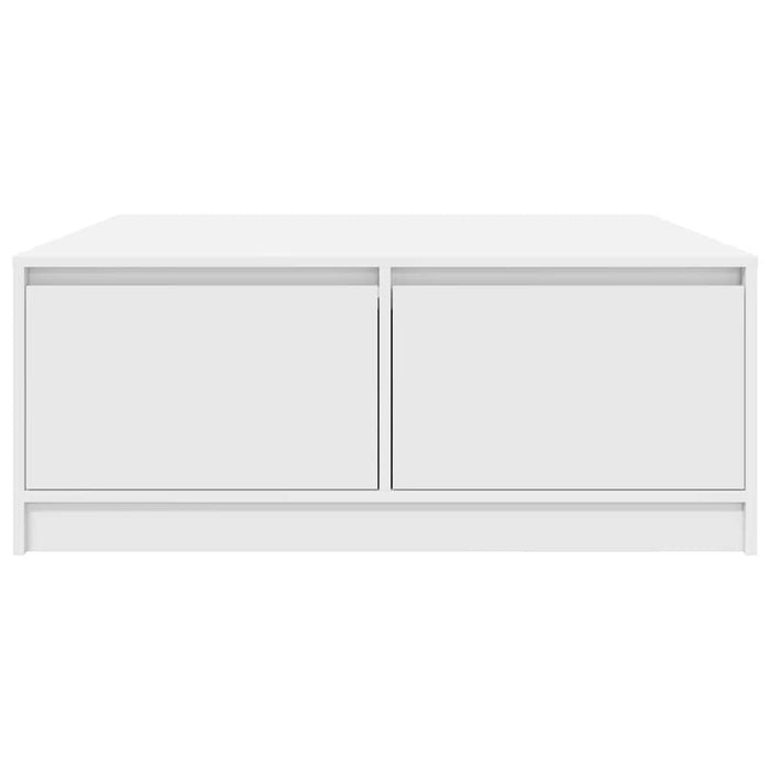 Masuta de cafea cu sertare alb 100x100x40 cm - WALTI WALTI