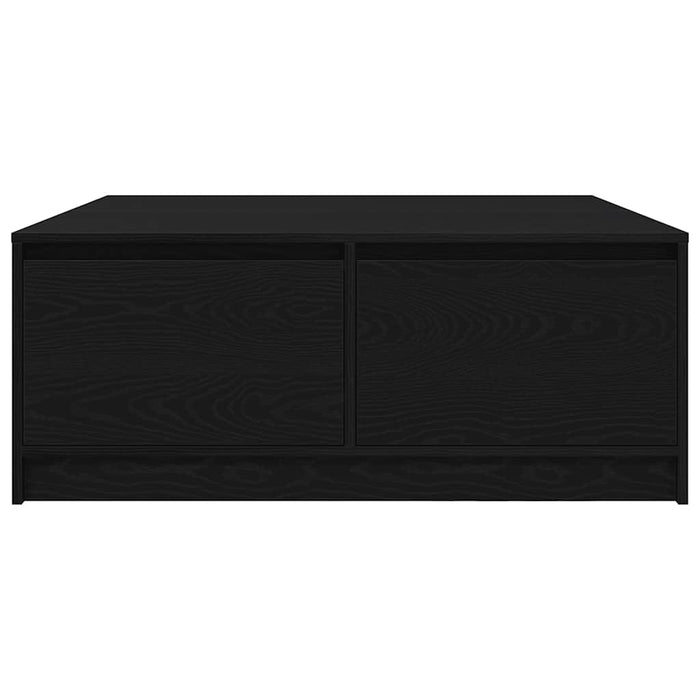 Masuta de cafea cu sertare Stejar negru 100x100x40 cm - WALTI WALTI