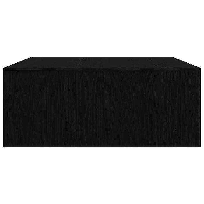 Masuta de cafea cu sertare Stejar negru 100x100x40 cm - WALTI WALTI