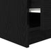 Masuta de cafea cu sertare Stejar negru 100x100x40 cm - WALTI WALTI