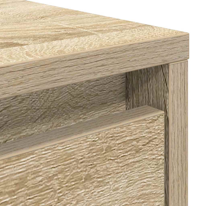 Masuta de cafea cu sertare Stejar Sonoma 100x100x40 cm - WALTI WALTI
