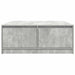 Masuta de cafea cu sertare Gri beton 100x100x40 cm - WALTI WALTI