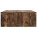 Masuta de cafea cu sertare Stejar afumat 100x100x40 cm - WALTI WALTI