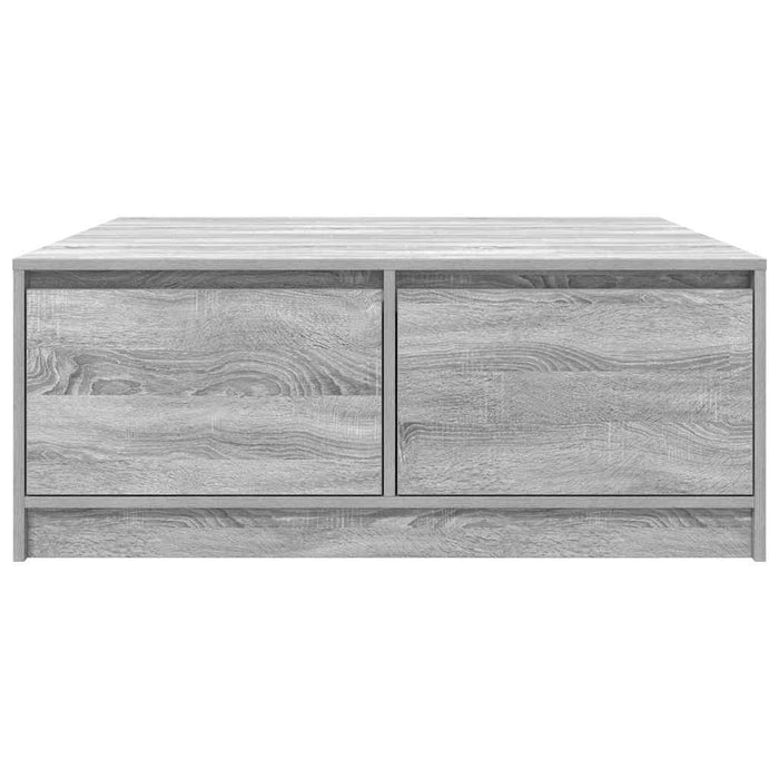 Masuta de cafea cu sertare Gri Sonoma 100x100x40 cm - WALTI WALTI